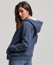 Essential Borg Lined Zip Hoodie