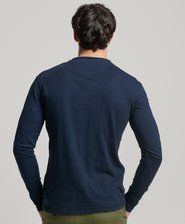 Overdyed Slub Long Sleeve Top