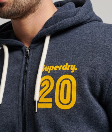 Sudadera cl&aacute;sica con capucha y cremallera Vintage Terrain Image 3