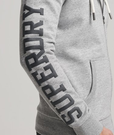 Gym Athletic hoodie met rits Image 6