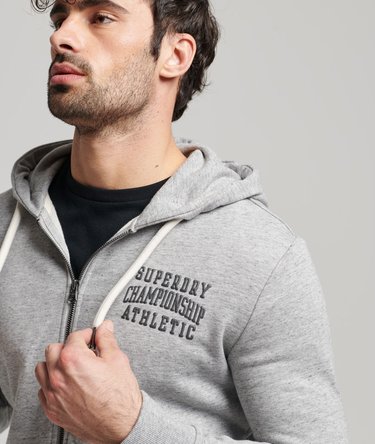 Gym Athletic hoodie met rits Image 3