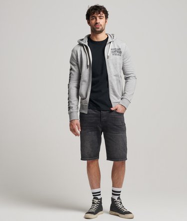Gym Athletic hoodie met rits Image 7