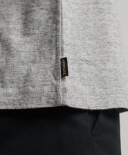 Vintage Logo Embroidered Half Button Top