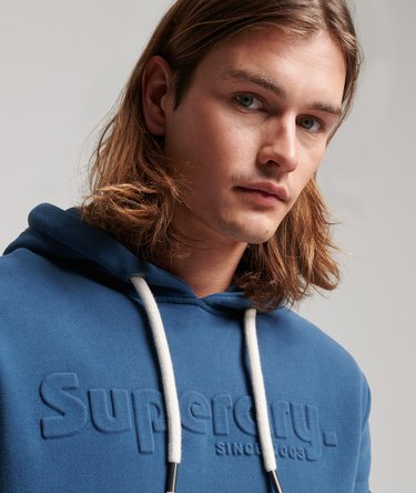 Vintage Terrain Embossed Hoodie Image 3