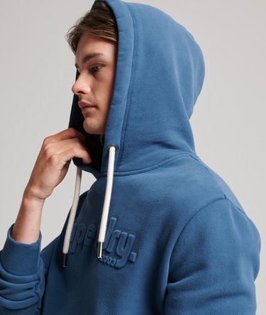 Vintage Terrain Embossed Hoodie Image 4