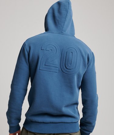 Vintage Terrain Embossed Hoodie Image 2