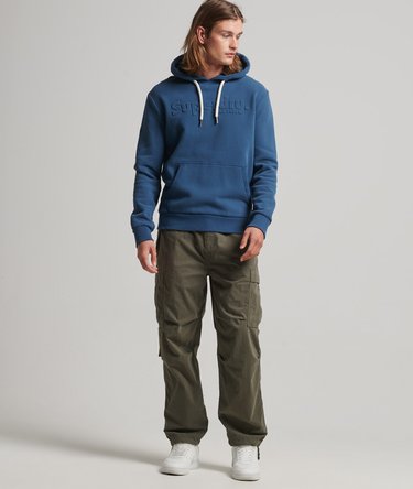 Vintage Terrain Embossed Hoodie Image 6