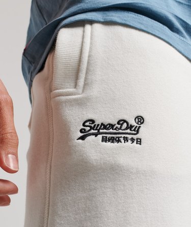 Joggers sin cepillar con logo Vintage bordado Image 3