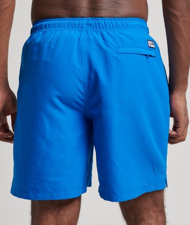 19-Zoll-Badeshorts mit Applikation aus recyceltem Material Image 2
