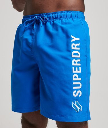 19-Zoll-Badeshorts mit Applikation aus recyceltem Material Image 1