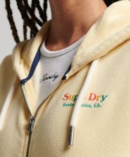 Vintage Rainbow Zip Hoodie
