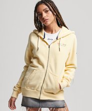 Vintage Rainbow Zip Hoodie