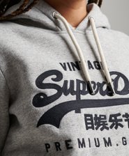 Vintage Logo Collegiate Hoodie mit Schriftzug