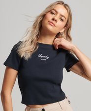 Code Heritage Crop Fit Top