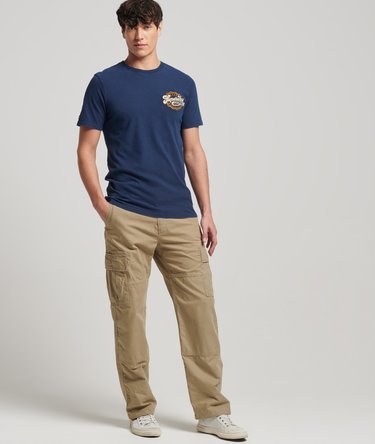 Vintage Scripted College T-Shirt Image 4