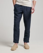 Pantalon de surv&ecirc;tement en lin surteint