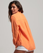 Casual Linen Boyfriend Shirt