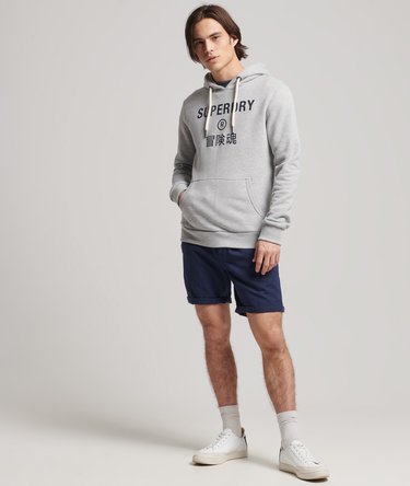 Vintage Corperate Logo Hoodie Image 5