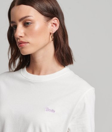 Vintage Logo Embroidered T-Shirt Image 2