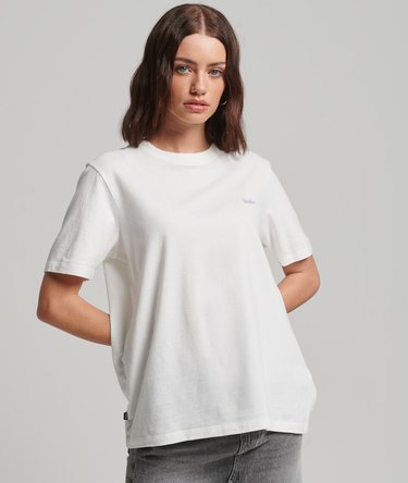 Vintage Logo Embroidered T-Shirt Image 1
