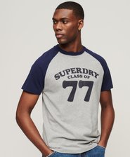 Klassisches Vintage Cooper Raglan T-Shirt aus Bio-Baumwolle