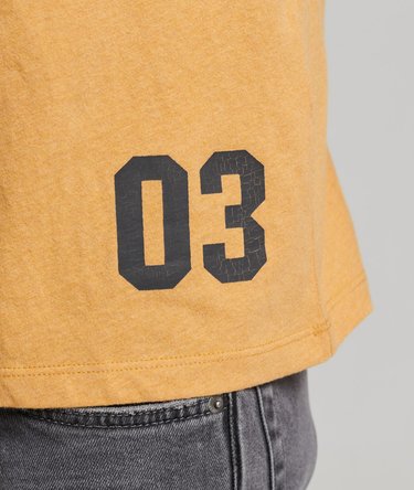 Vintage Logo Raglan-T-Shirt aus Bio-Baumwolle Image 3