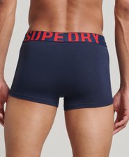 Underbukser i økologisk bomuld med logo, 2-pak