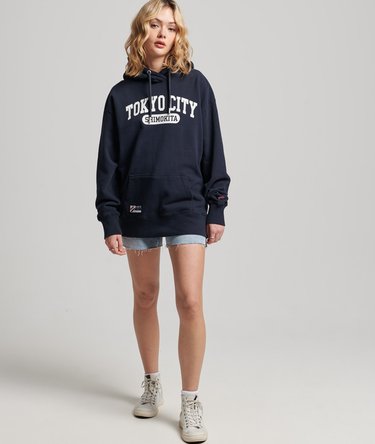 City College Oversized Hoodie Image 7