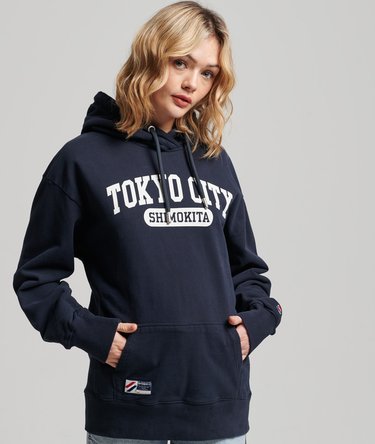 City College Oversized Hoodie Image 2