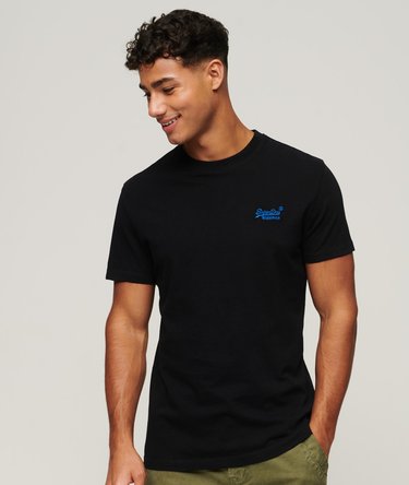 Vintage Logo T-Shirt mit Stickerei Image 1