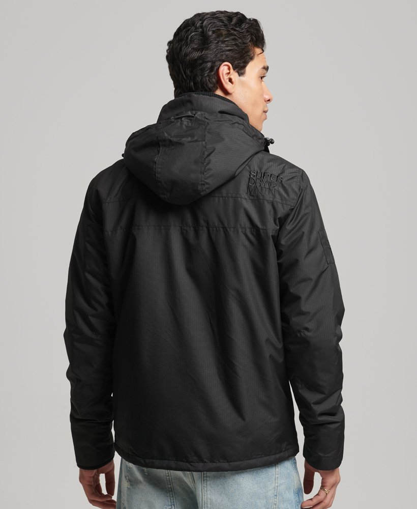 mens Mountain SD Windcheater Jacket in Black | Superdry US