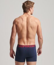 Organic Cotton Boxer Dual Logo Double Pack