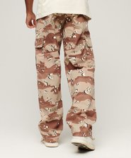 Pantalon cargo baggy en coton biologique