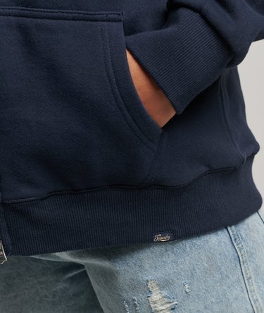 Essential Borg Lined Zip Hoodie Image 4