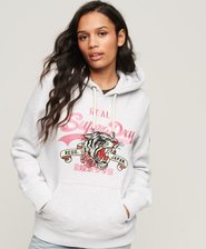 Vintage Logo Narrative Hoodie