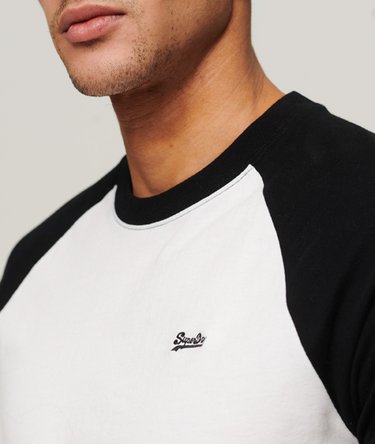 Camiseta de b&eacute;isbol de algod&oacute;n org&aacute;nico Essential Image 3