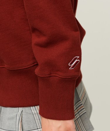 Oversized Code Athletic Club sweatshirt met ronde hals Image 3