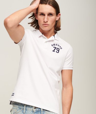 Organic Cotton Superstate Short Sleeve Polo Shirt Image 1