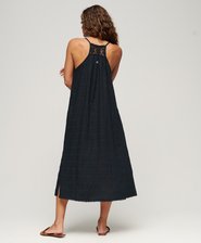 Vintage Long Halter Cami Dress