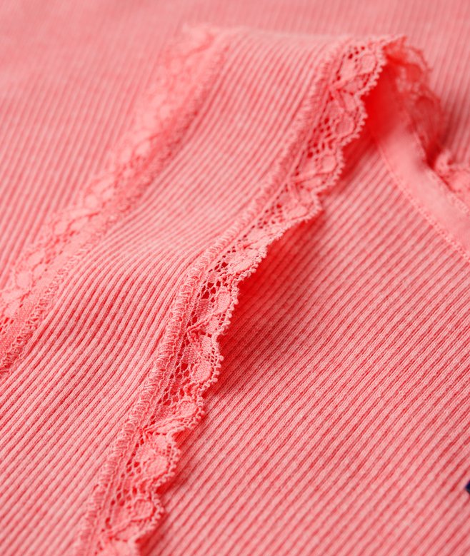 Athletic Essentials Vintage Lace Trim Vest Top (4) 4.8 out of 5 stars, 4 reviews More Colours Available Price £8.99 Price reduced from £17.99 to You Save 50%