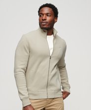 Chaqueta de chándal con cremallera y logotipo Essential