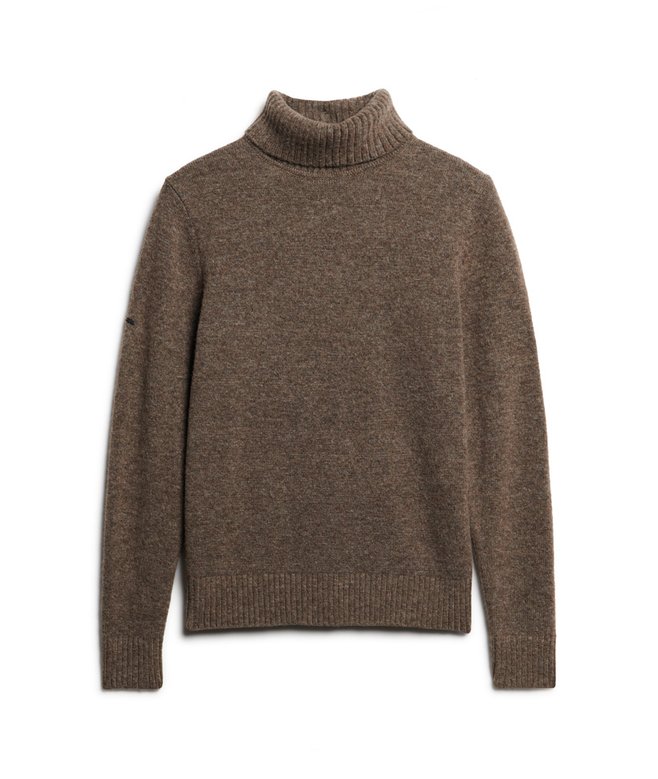 Brushed Roll Neck Jumper