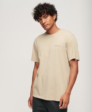 Overdyed Logo T-shirt met losse pasvorm
