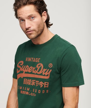 Camiseta con logo Vintage de la colecci&oacute;n Premium Goods Image 2
