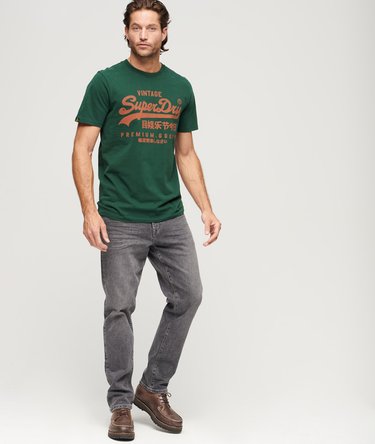 Camiseta con logo Vintage de la colecci&oacute;n Premium Goods Image 5