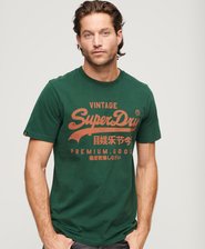 Camiseta con logo Vintage de la colecci&oacute;n Premium Goods