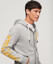 Athletic College Graphic Zip Hoodie