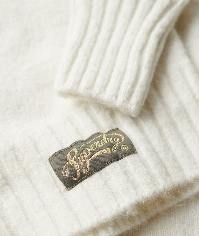 Essential Rib Knit Rollneck Jumper