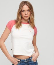 Organic Cotton Essential Logo Raglan T-Shirt