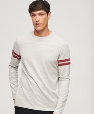 Essential Logo Varsity Long Sleeve Top